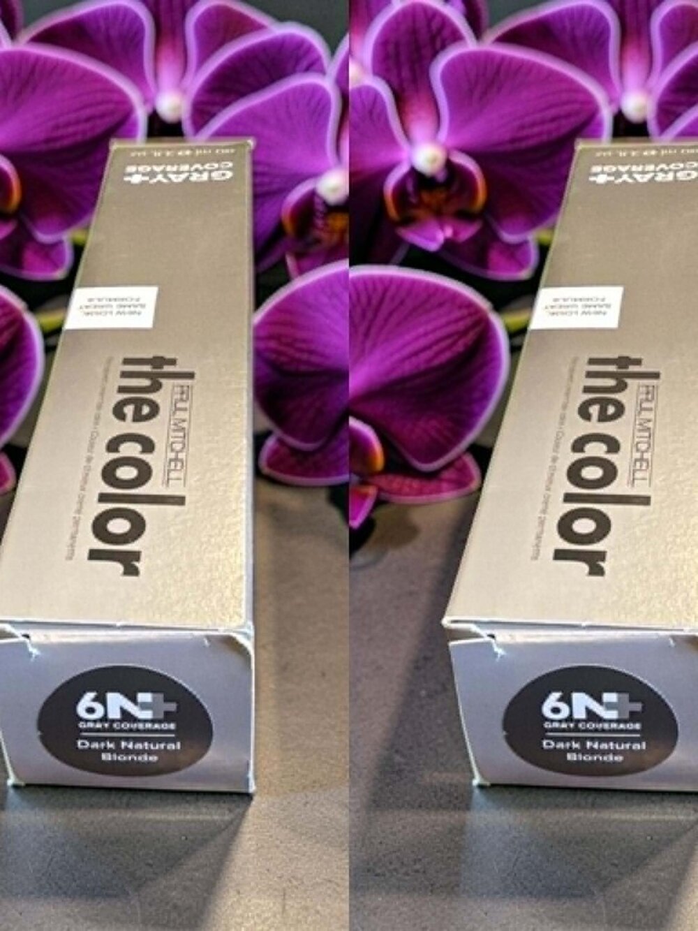 Paul Mitchell The Color 6N+ Gray Coverage Dark Natural Blonde 3 oz_ 2 units